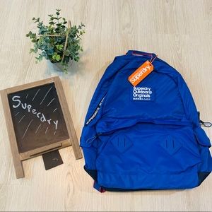 Superdry Blue Cobalt Backpack Bag
